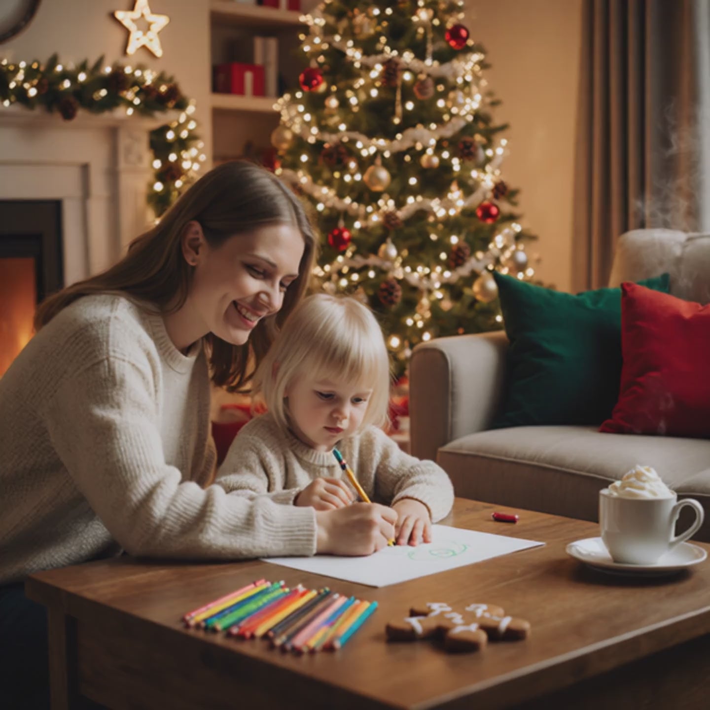 ENG- Personalizable Letter To Santa INSTANT DOWNLOAD